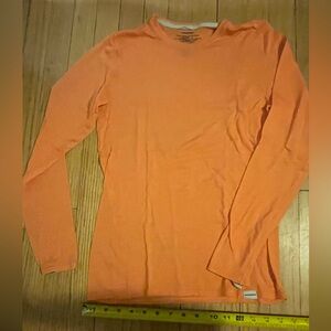 Patagonia Vibrant Orange Long Sleeve Tee